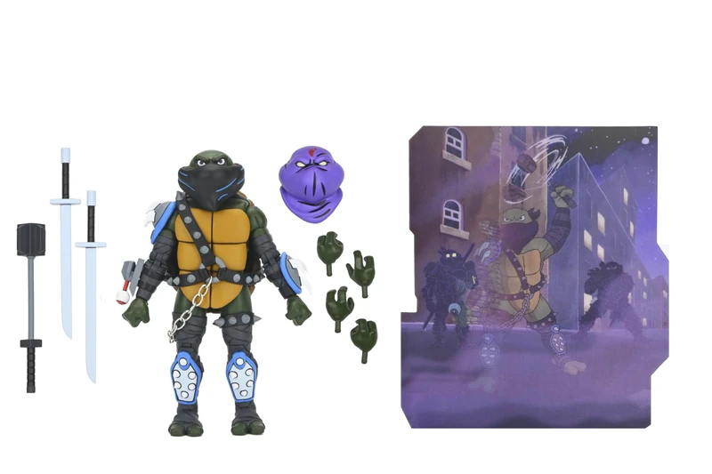 Ultimate Dark Leo Scale Action Figure 7" Teenage Mutant Ninja Turtles Saturday Morning Adventures
