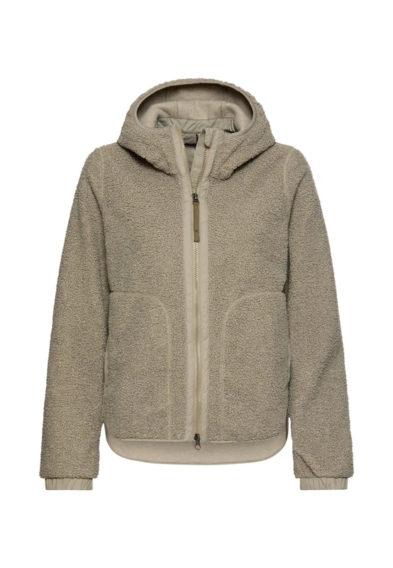 camel active Women's 320370-7F21 Fleece Jacket, Sage, 52