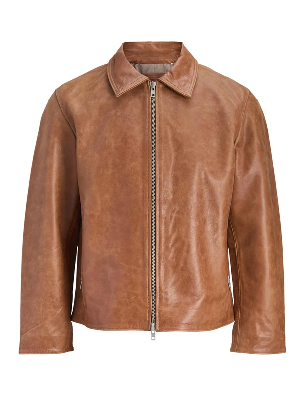 JACK & JONES Jorkeene Leather Jacket