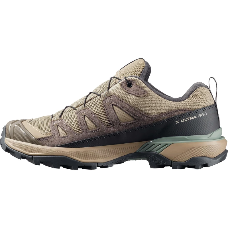 Salomon X Ultra 360 Leather Gore Tex, Women's Waterproof Hiking Shoes, with Full Lateral Stability Contagrip Grip for All Terrains