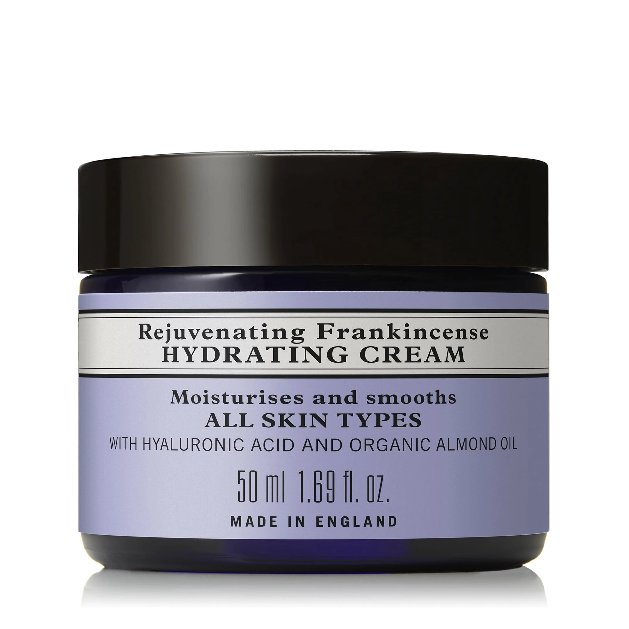 Neal's Yard Remedies Rejuvenating Frankincense Hydrating Cream, Moisturising & Soothing Face Cream With Essential Oils, Cruelty-Free, 50g
