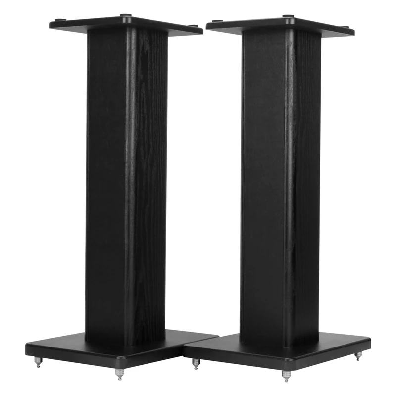 SOCOMFAY 24 inch Heavy Duty Speaker Stands, Hollowed Stands with Sand Filling Tuning Function Speaker Stands Pair Universal Floor Speaker Stands Pair for Home Theater and Studio Monitors