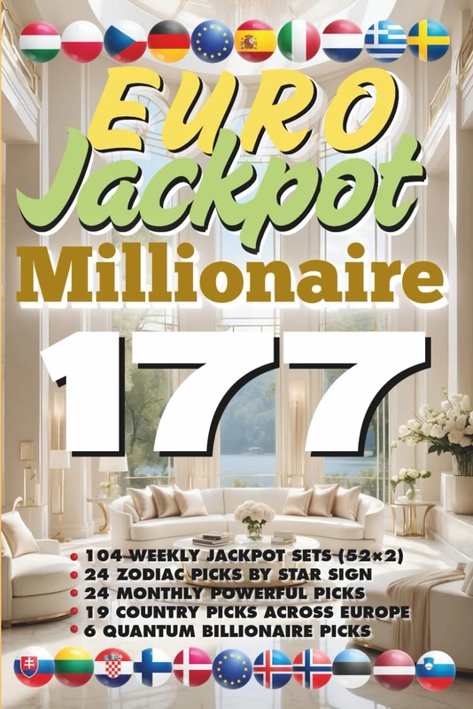 Euro Jackpot Millionaire 177: Lifetime Edition (Euro Millionaire and Rich Life Secret Numbers)
