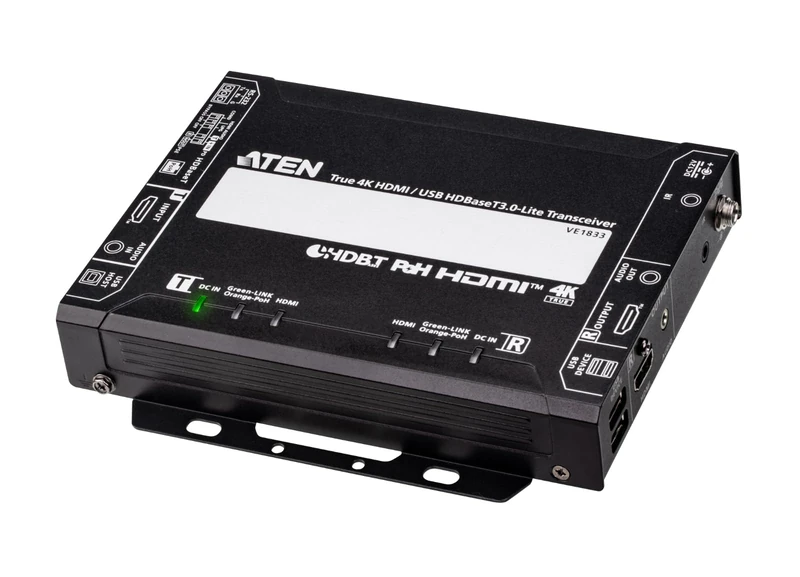 ATEN VE1833 True 4K HDMI USB HDBaseT 3.0 Lite Transceiver with PoH