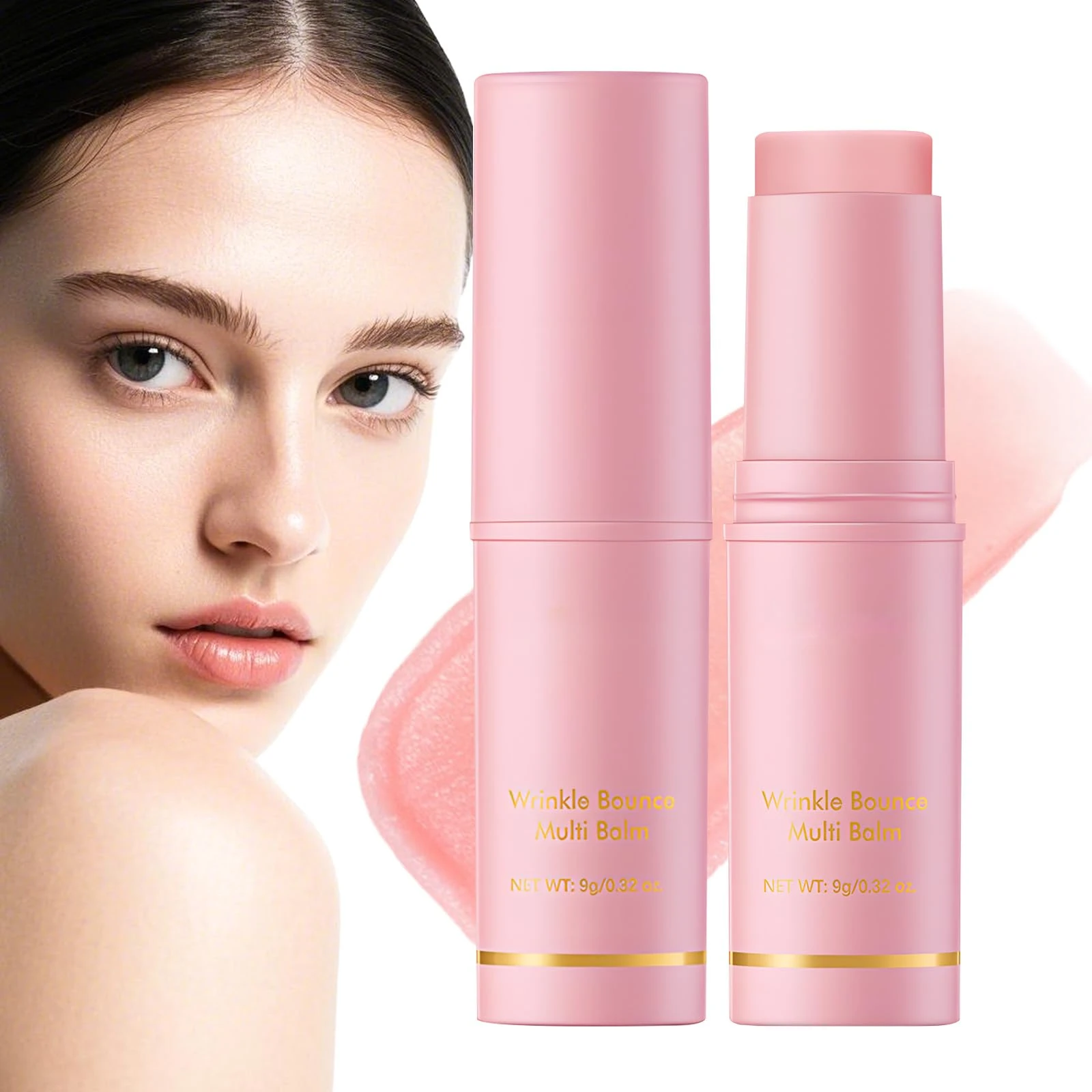 Nothora Pure Collagen Wand 2PCS - Anti-Wrinkle, Deep Filling, Moisturizing Stick for Face, Eyes, Lips, Neck | Soothes Skin and Restores Skin Elasticity