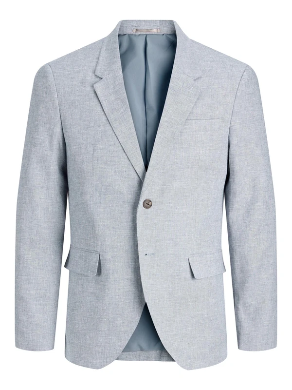 JACK & JONES Jprmartin Summer Blazer No06 Pls - Plus Size Faded Denim