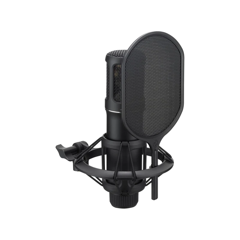 YAMAHA YCM705 Condenser Microphone – Studio Quality, 1" Large-Diaphragm, PAD -10/-20 dB, Low-Cut Filters, 20 Hz–20 kHz Frequency Response, High SPL Handling – Black
