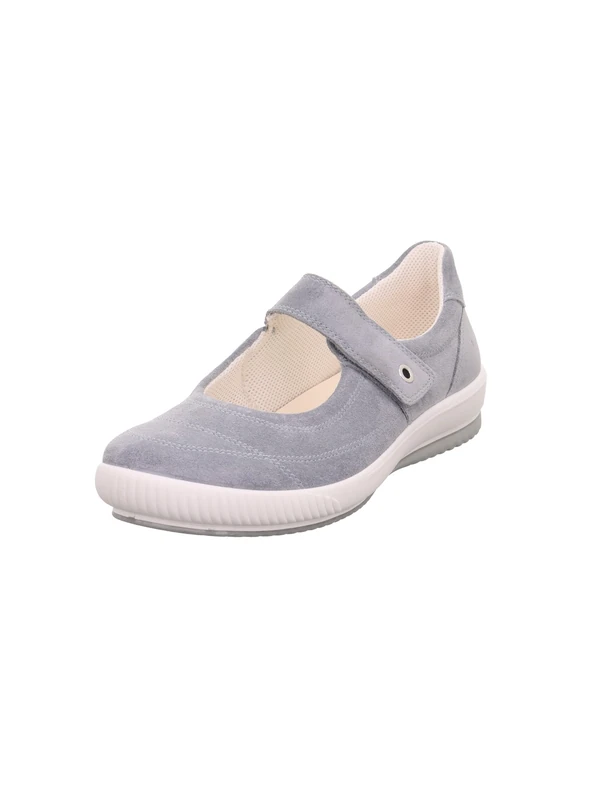 Legero Women's Tanaro 5.0 Ballet Flats, Aria (Light Blue) 8500, 38 EU