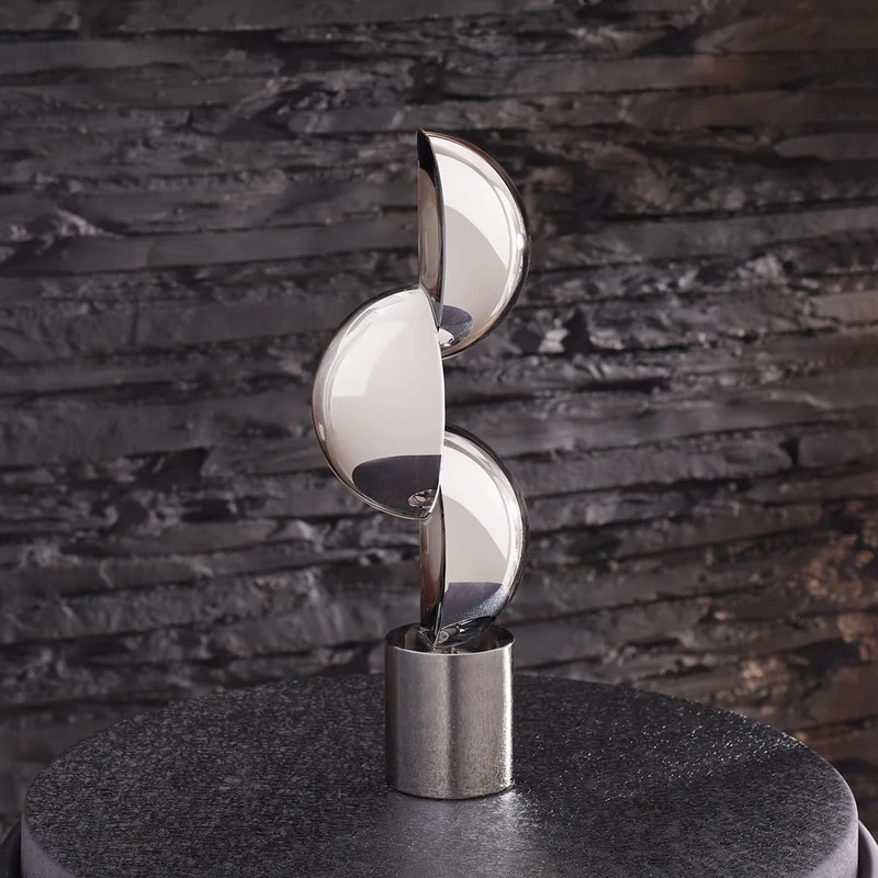 GILDE Decorative Figurine, Black, White, 33 (EU)