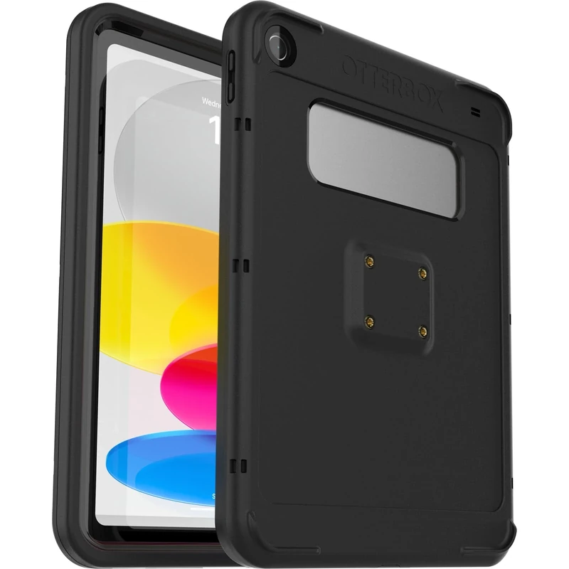 OtterBox Armor Series Case for Apple iPad (A16/10th gen), Waterproof (IP68), Protective Case with built-in Screen Protector, Tested to Military Standard, Black, Non-Retail Packaging