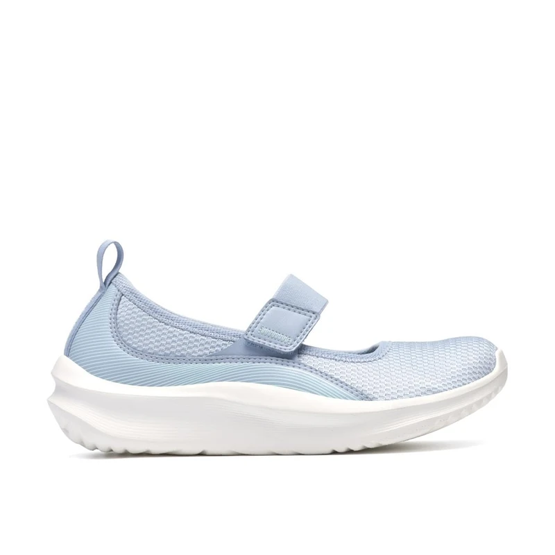 Clarks Solevana Jane Womens Light Blue, 8