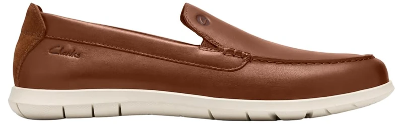 Clarks Flexway Step Tan
