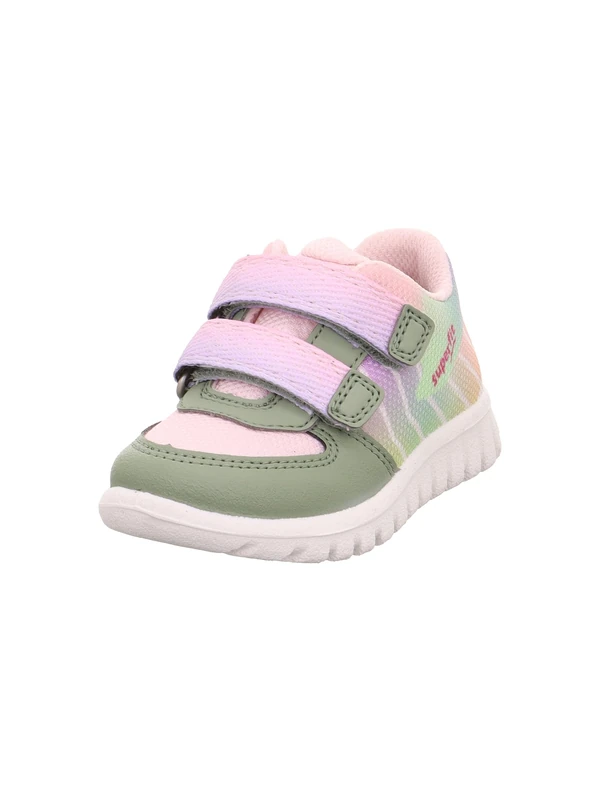 Superfit Sport7 Mini Trainers, Light Green/Purple 7500, 28 EU