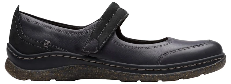 Clarks Orlene Jane Womens Black Leather, 7