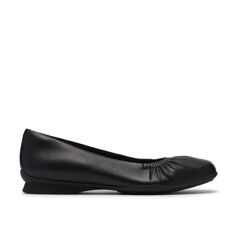 Clarks Jazmynn Lo Womens Black Leather, 4
