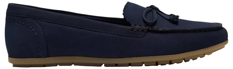 Clarks Elliotte Sail Womens Navy Nubuck, 6