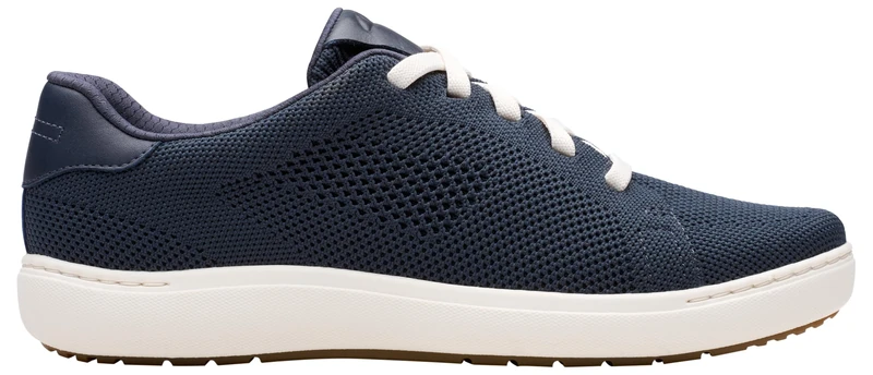 Clarks Nalle Walk Womens Navy Knit, 7.5