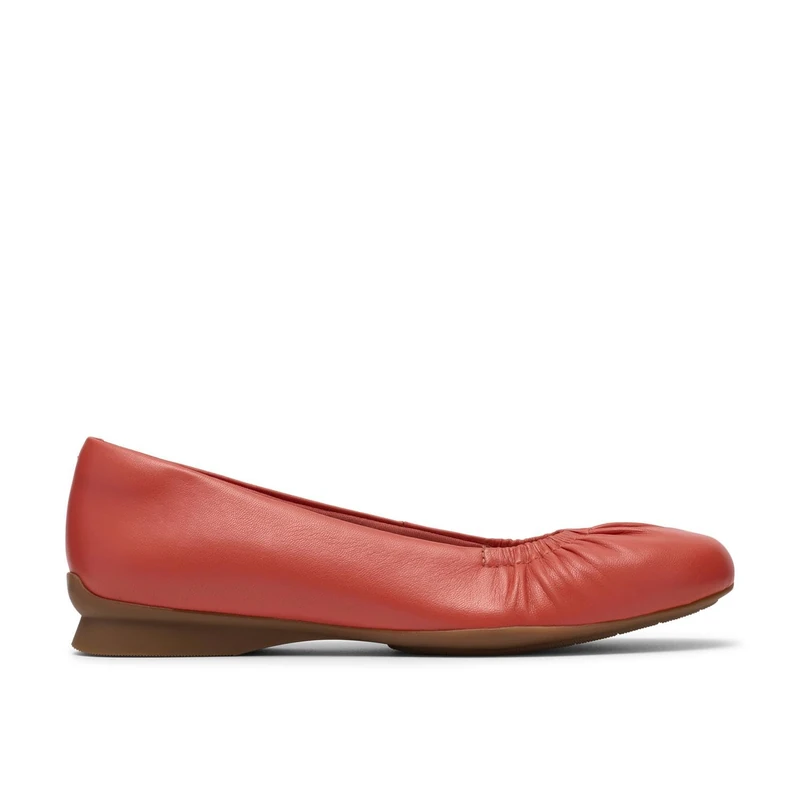 Clarks Jazmynn Lo Womens Coral Leather, 4