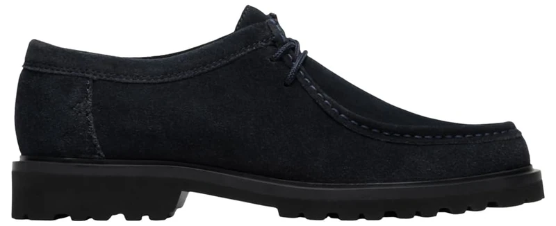 Clarks Premium Men's Berwick Seam, Navy Suede, 7.5 UK - Image 1
