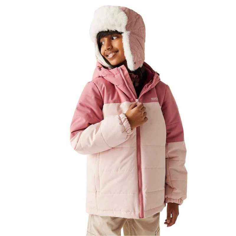 Regatta Kids Lofthouse Insulated Jacket Water Repellent Reflective Trims Winter Coat