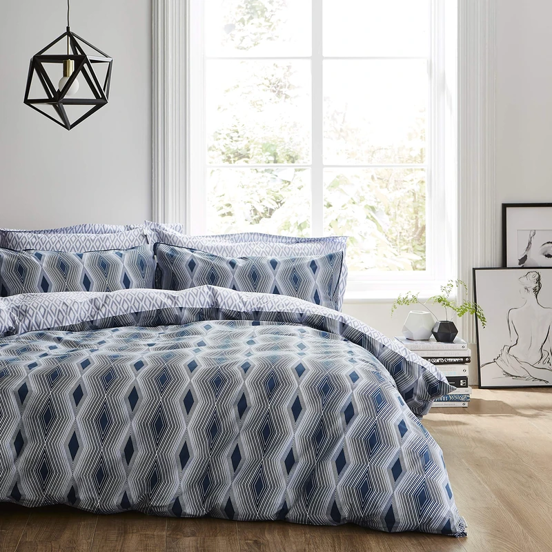 Bianca Ziggurat Duvet Cover Set 240X220+50X70(2)