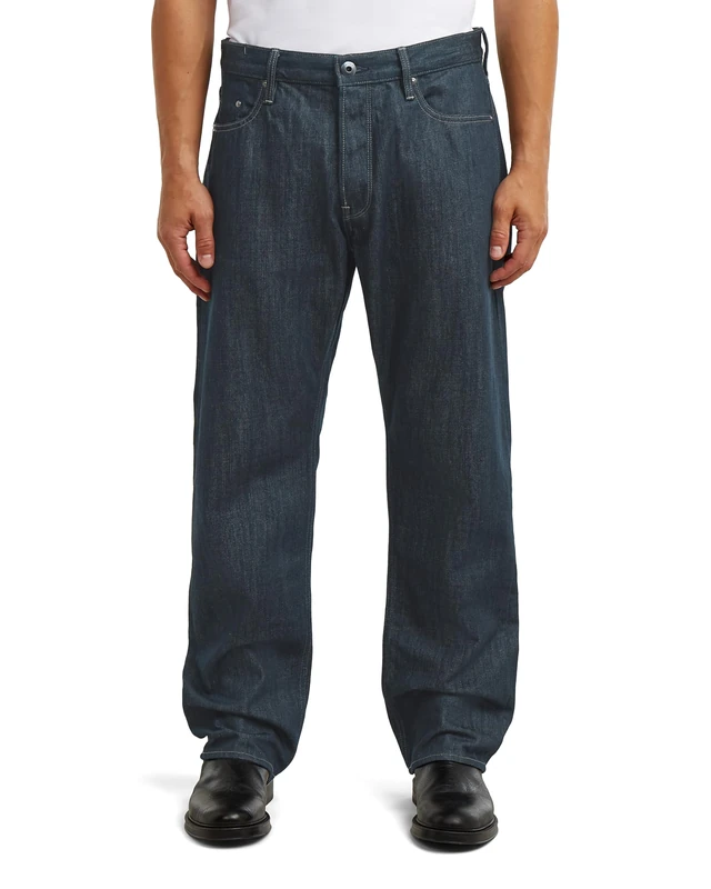 G-Star Men's Dakota Regular Straight Jeans, Colour Blue, Size: Waist 29, Inseam 30