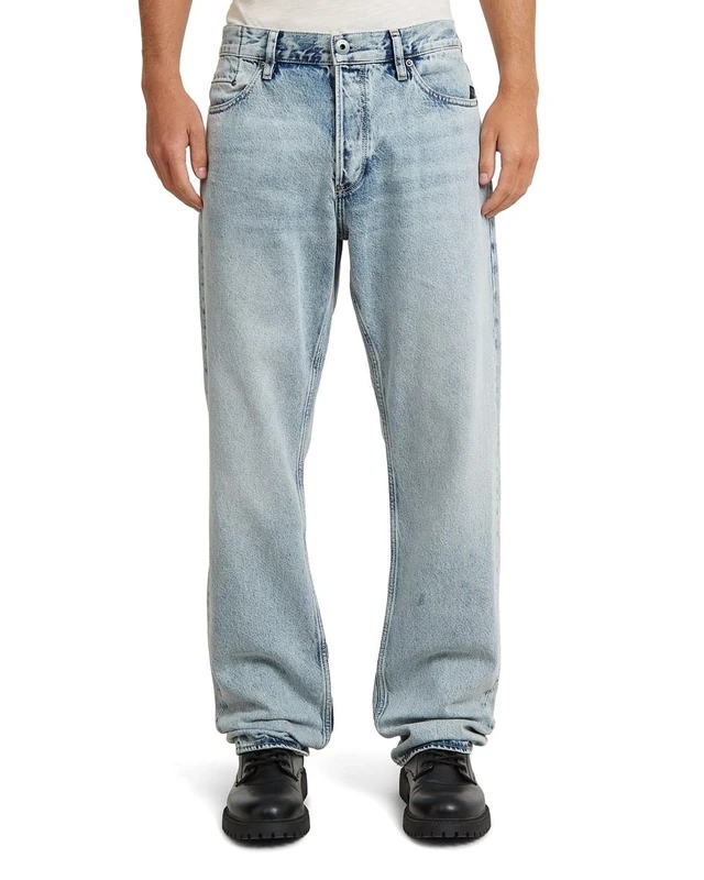 G-Star Men's Dakota Regular Straight Jeans, Colour Blue, Size: Waist 36, Inseam 36