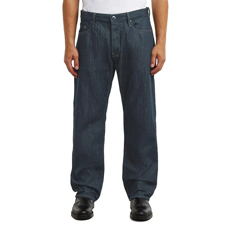 G-Star Men's Dakota Regular Straight Jeans, Colour Blue, Size: Waist 28, Inseam 32