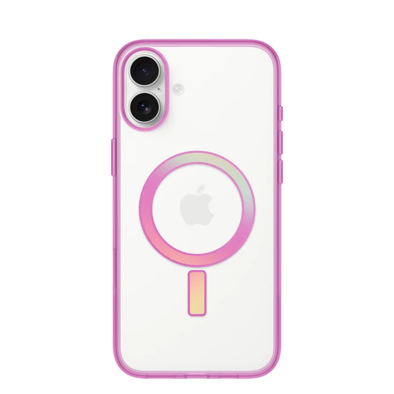 OtterBox Clear Case Series with MagSafe for iPhone 16 Plus, Shockproof, Drop Proof, Ultra-Slim, Protective Case, 3x Tested to Military Standard, Rosefinch - Image 1