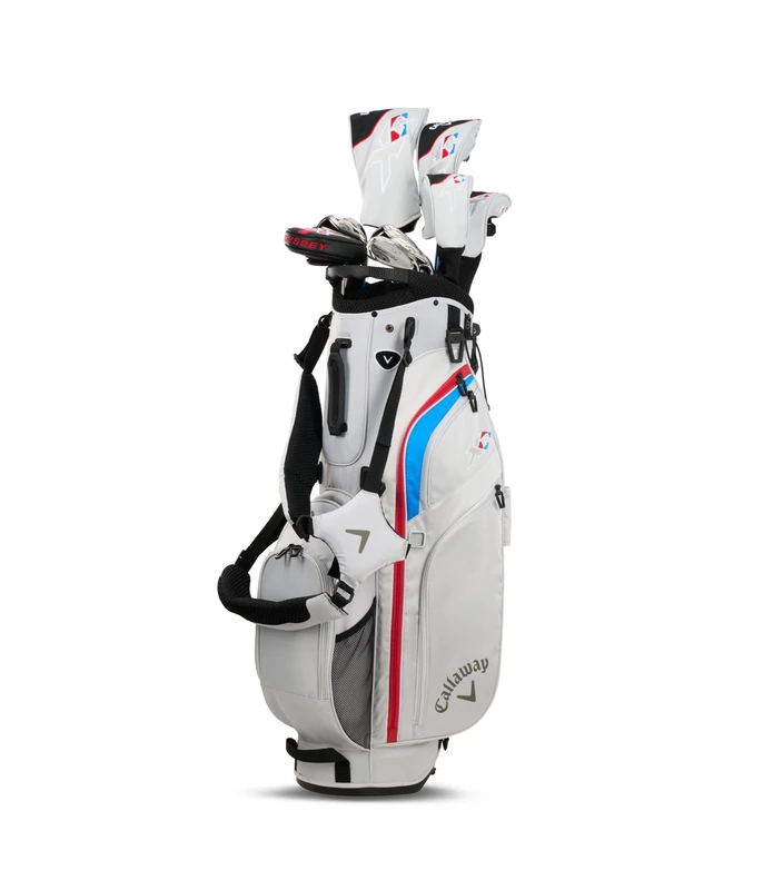 Callaway Golf XR 26 Premium Packaged Golf Set 2026, Blue/Red, Right Hand, Graphite, Regular