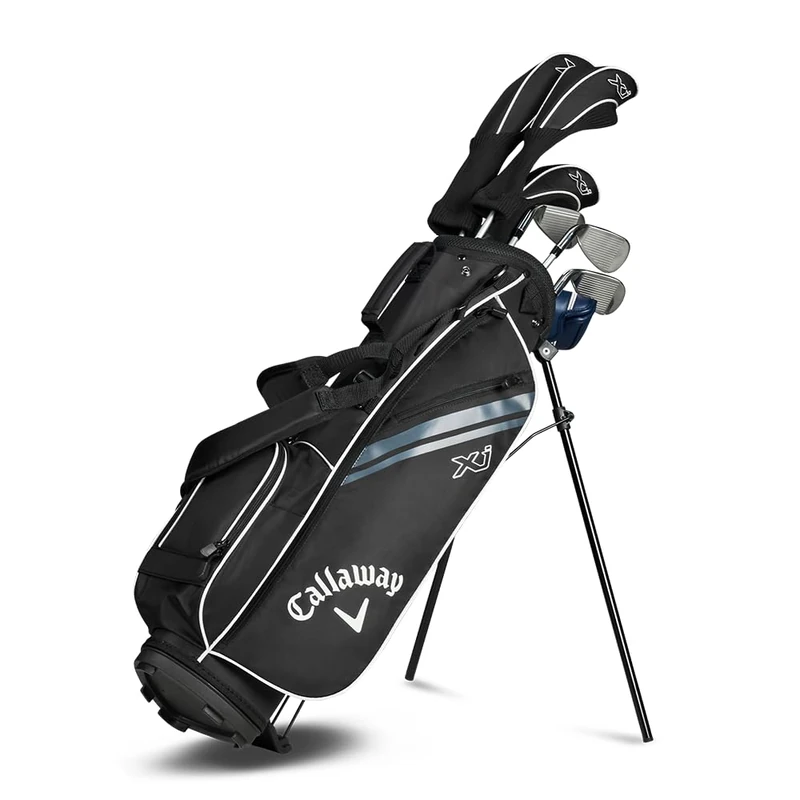 Callaway Golf XJ-3 Junior Package Golf Set, 8-Piece, Black, Left Hand