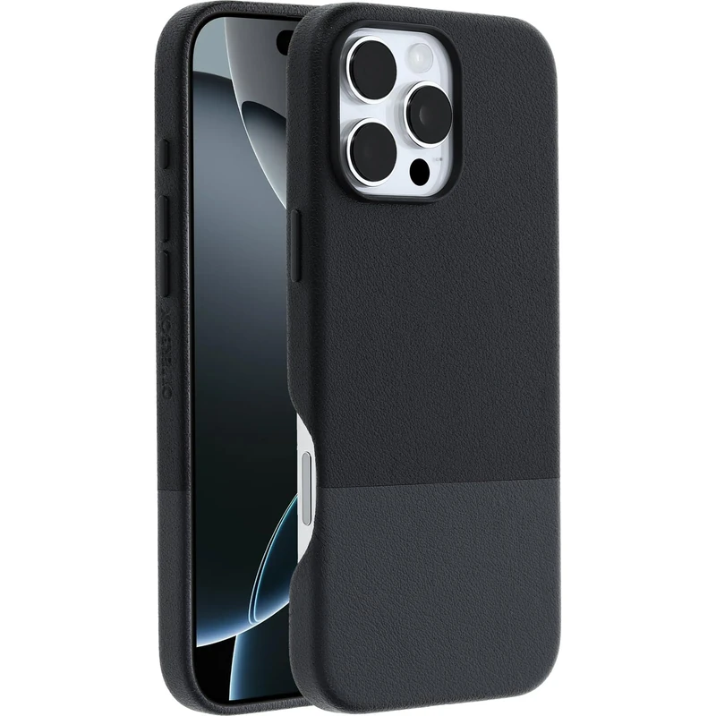 OtterBox Leather Alternative Slim MagSafe Case for Apple iPhone 16 Pro Max, Shockproof, Drop proof, Protective Thin Case, 3x Tested to Military Standard, Dessert Dusk