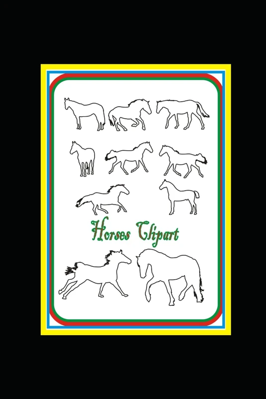 Horse Colouring Book: Sketch Book