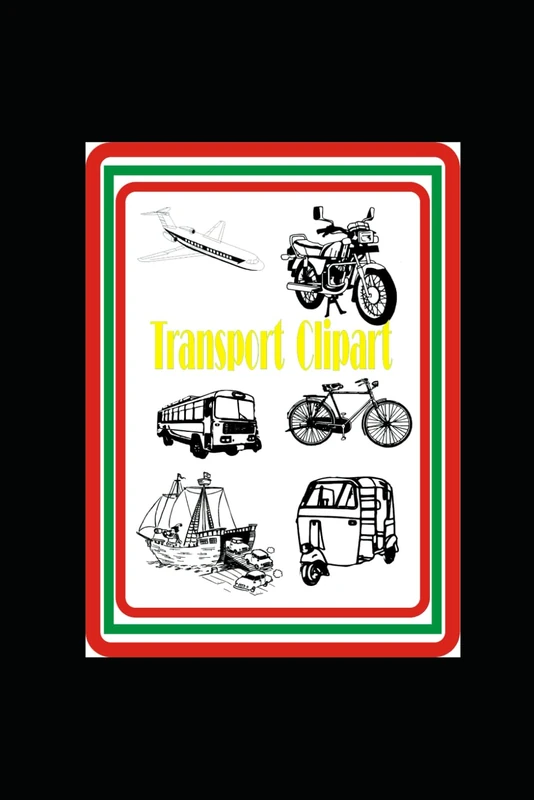 transport clipart: Vehicle Sketch Book - Image 1