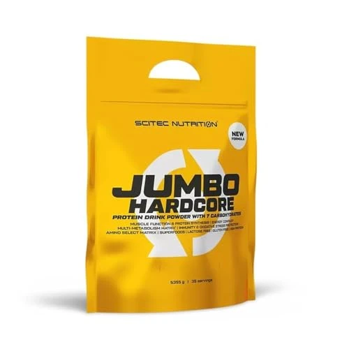 SciTec Jumbo Hardcore, Banana Yoghurt - 5355g - Image 1