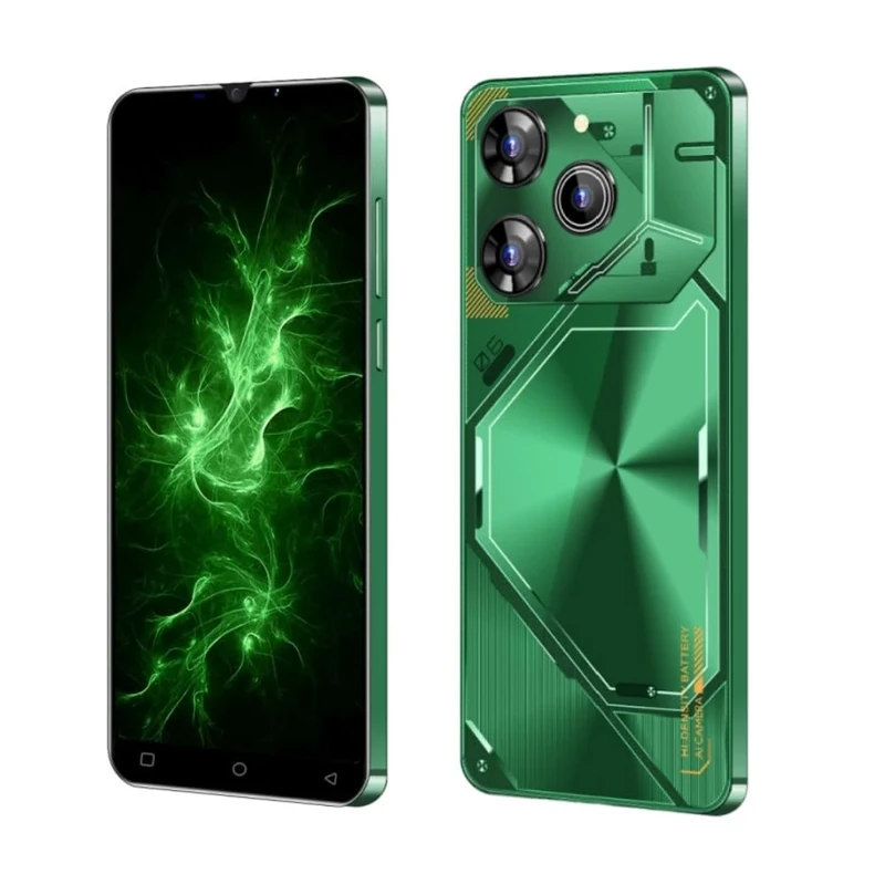 McMgc Daul SIM Cheap Mobile Phone,5.0 inch Screen, Android 9.0 Basic Phone, 3000mAh Big Battery,Dual camera, Sopport Bluetooth/Wifi//FM/Face Unlock Cell Phone (Green)