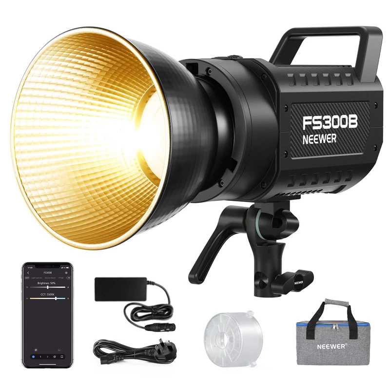 NEEWER FS300B 300W Bi-Color LED Video Studio Light