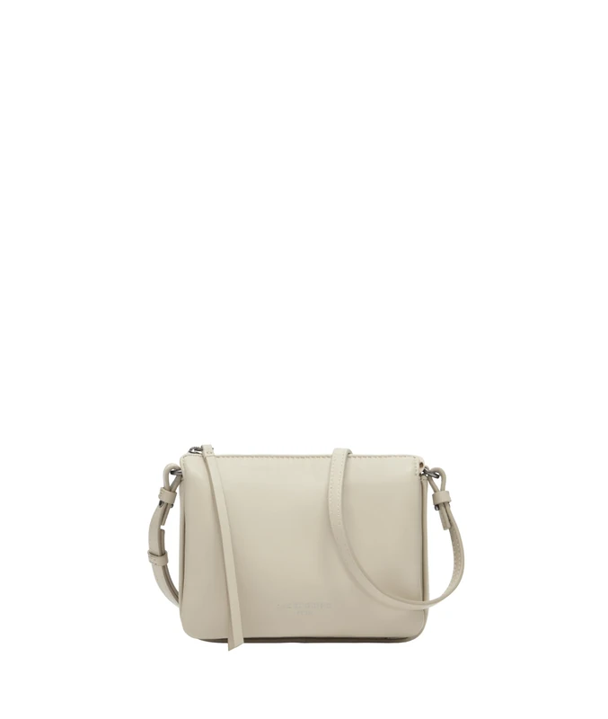 LIEBESKIND BERLIN Leather cross body bag Crossbody Milk beige