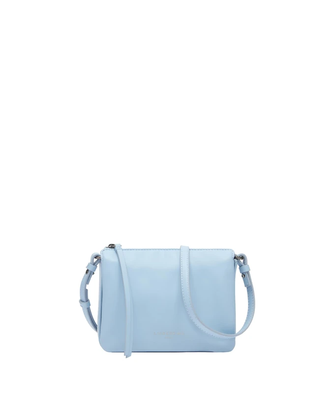 LIEBESKIND BERLIN Leather cross body bag Crossbody Blue Denim light blue