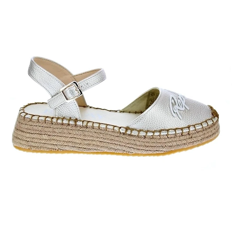 Replay Women's Gwf6t Loafer, 045 Platinum, 6 UK