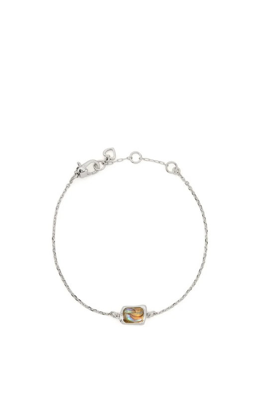 Kate Spade New York Molten Glass Sltr Bclt (Abalone/Silver)