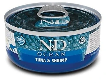 FARMINA ND Cat Ocean Tuna Shrimp Box 24X70GR
