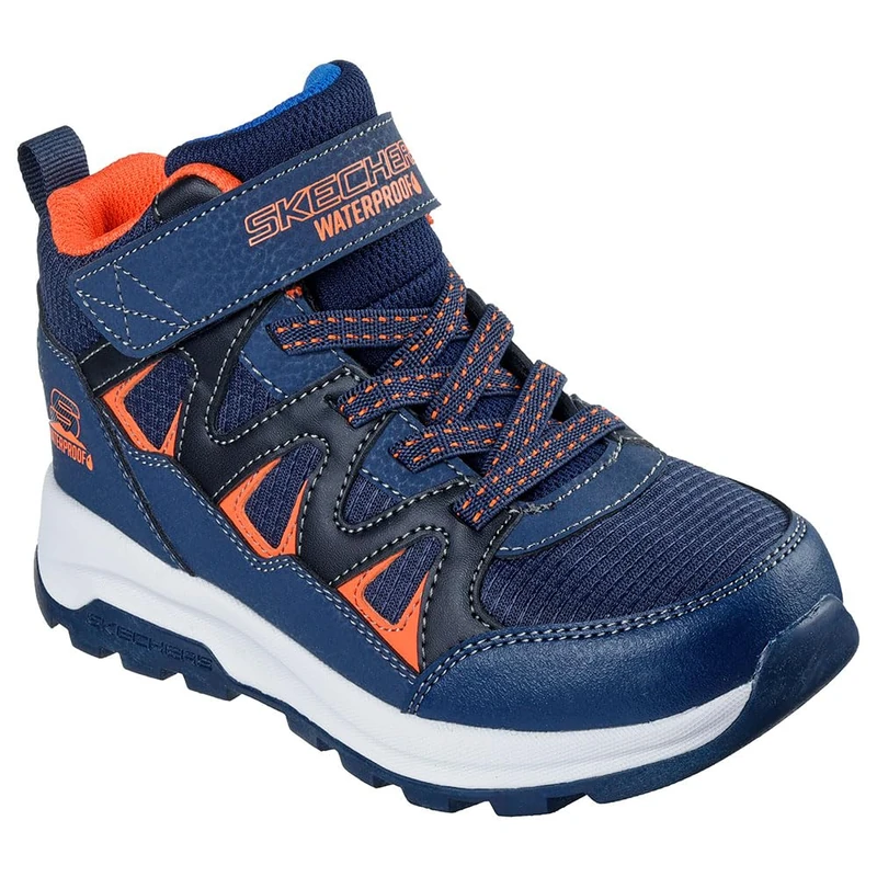 Skechers Boys' Storm Blazer Drizzle Squad, Navy, 12.5 UK Child