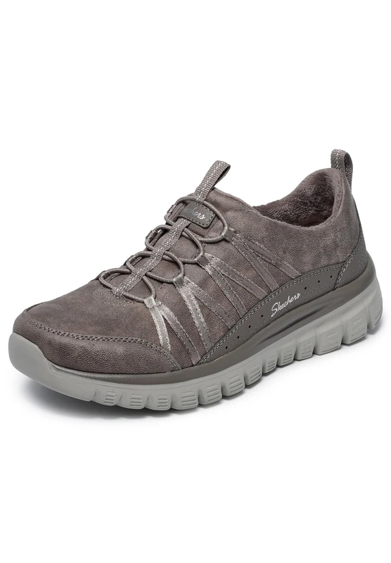 Skechers Women's Graceful Cozy Hug Trainers, Brown, 7 UK - Image 1