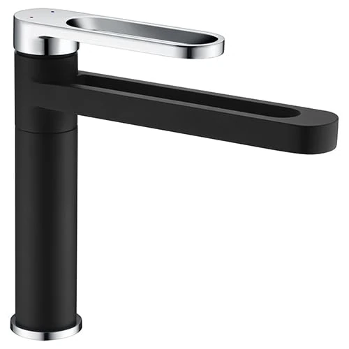 Edouard Rousseau - Basin Mixer ONEGAI - Black/Chrome