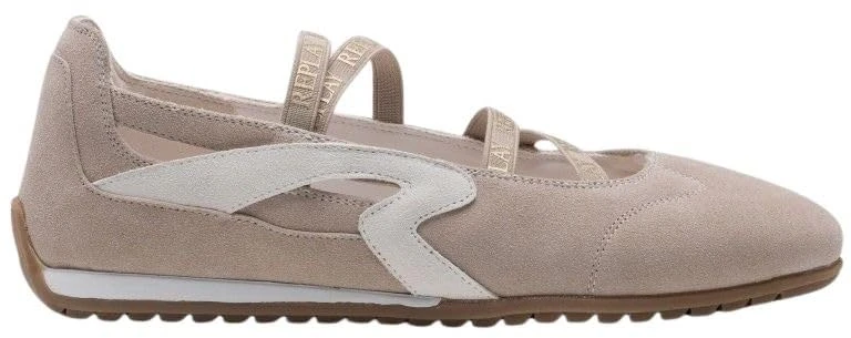 Replay Women's Gwsn2 Ballet Flat, 002 Beige, 6 UK