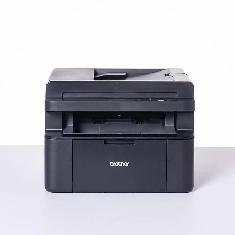 Brother DCP-L1660W wireless, mono laser multifunction printer | 20 PPM | USB, Ethernet & Wi-Fi | 128MB of Memory | A4 print/copy/scan | 2 line LCD control panel | 10 sheet ADF | UK Plug