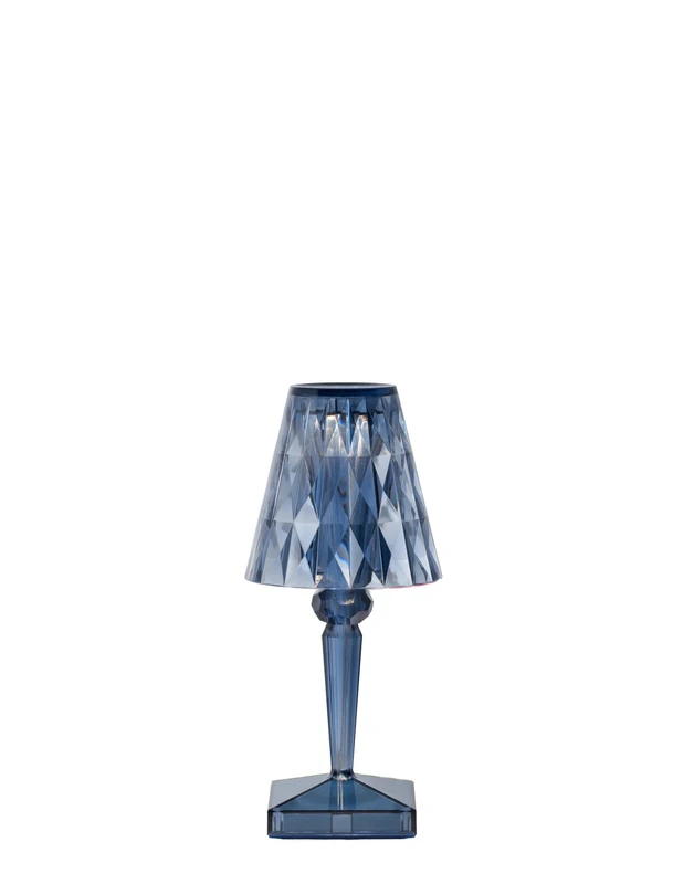 Kartell Rechargeable Table Lamp, PMMA, Sky Blue