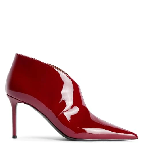 Giuseppe Zanotti, Cluedo Bootie 85, Red, Leather, 3,5