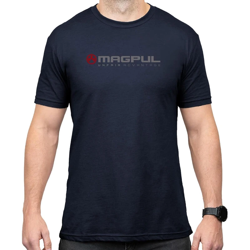 Magpul CVC Crew Neck Short Sleeve T-Shirt for Men, Unfair Advantage Navy, XL